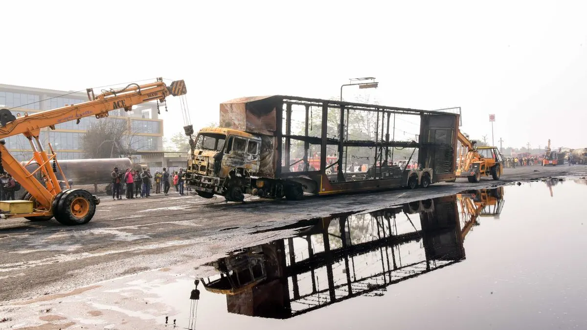 Jaipur gas tanker crash