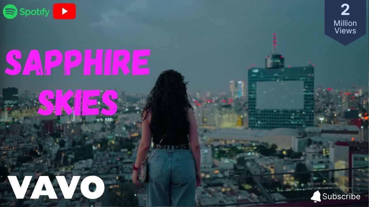 Sapphire Skies – A Neon City Synthwave Journey