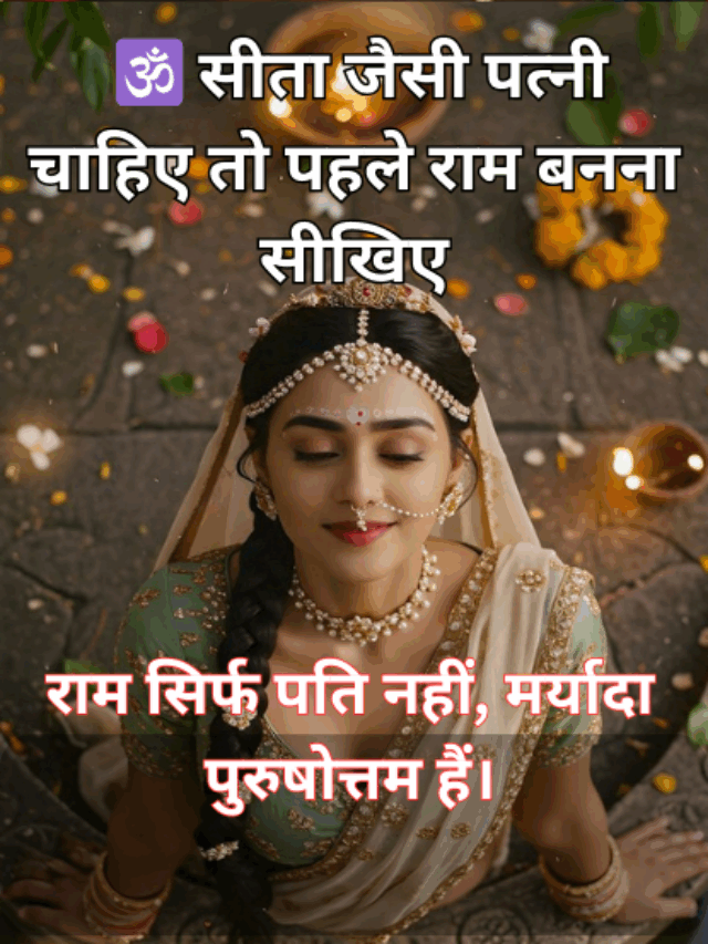 Wife as Sita? Become Husband as Ram