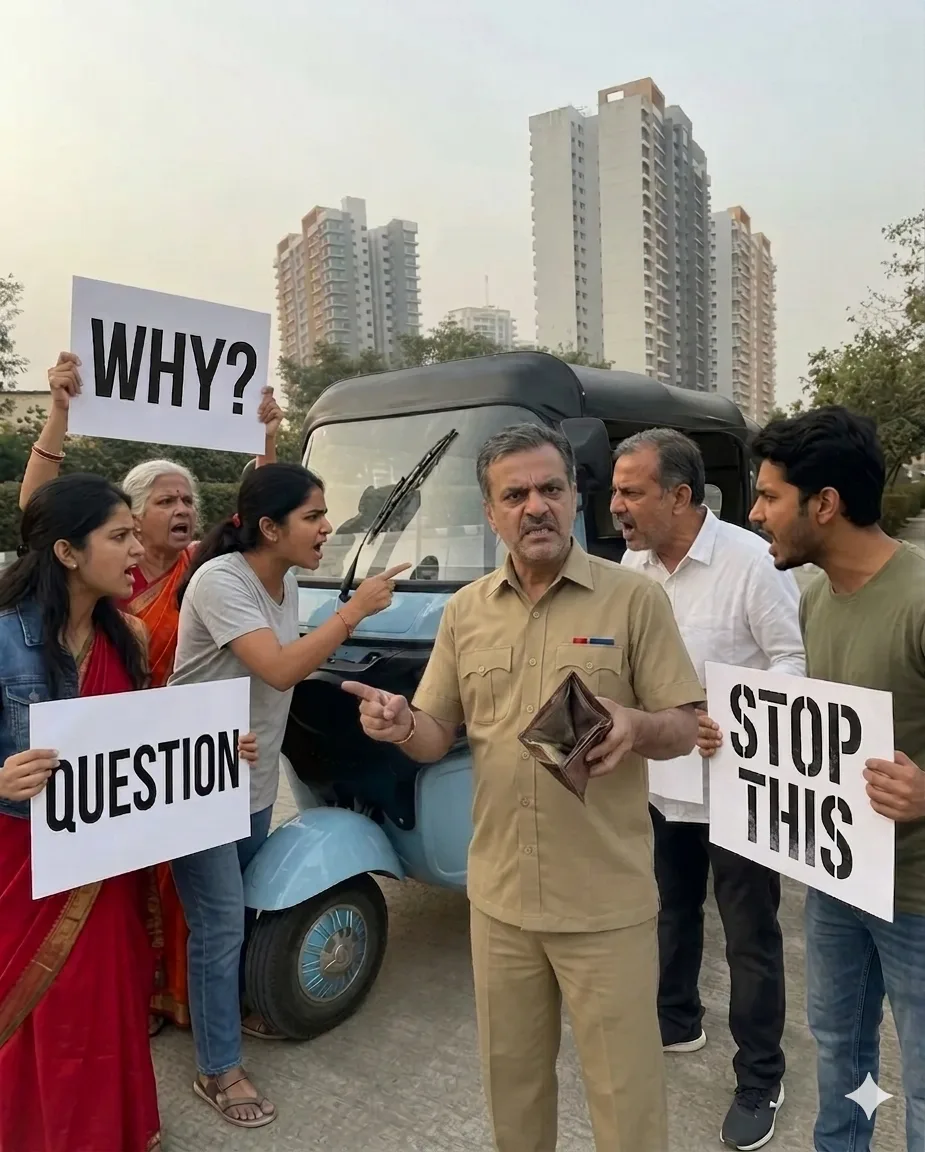 Protest Auto-Driver Salary Noida | Auto-Rickshaw fare Hike | NCR News
