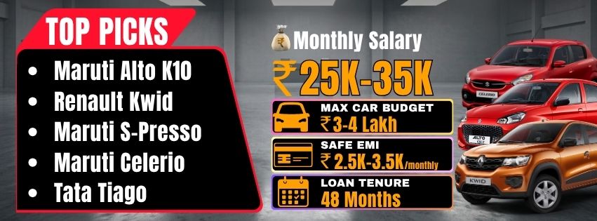Perfect segment for the 25k-30k salary bracket—practical, fuel-efficient, and pocket-friendly.