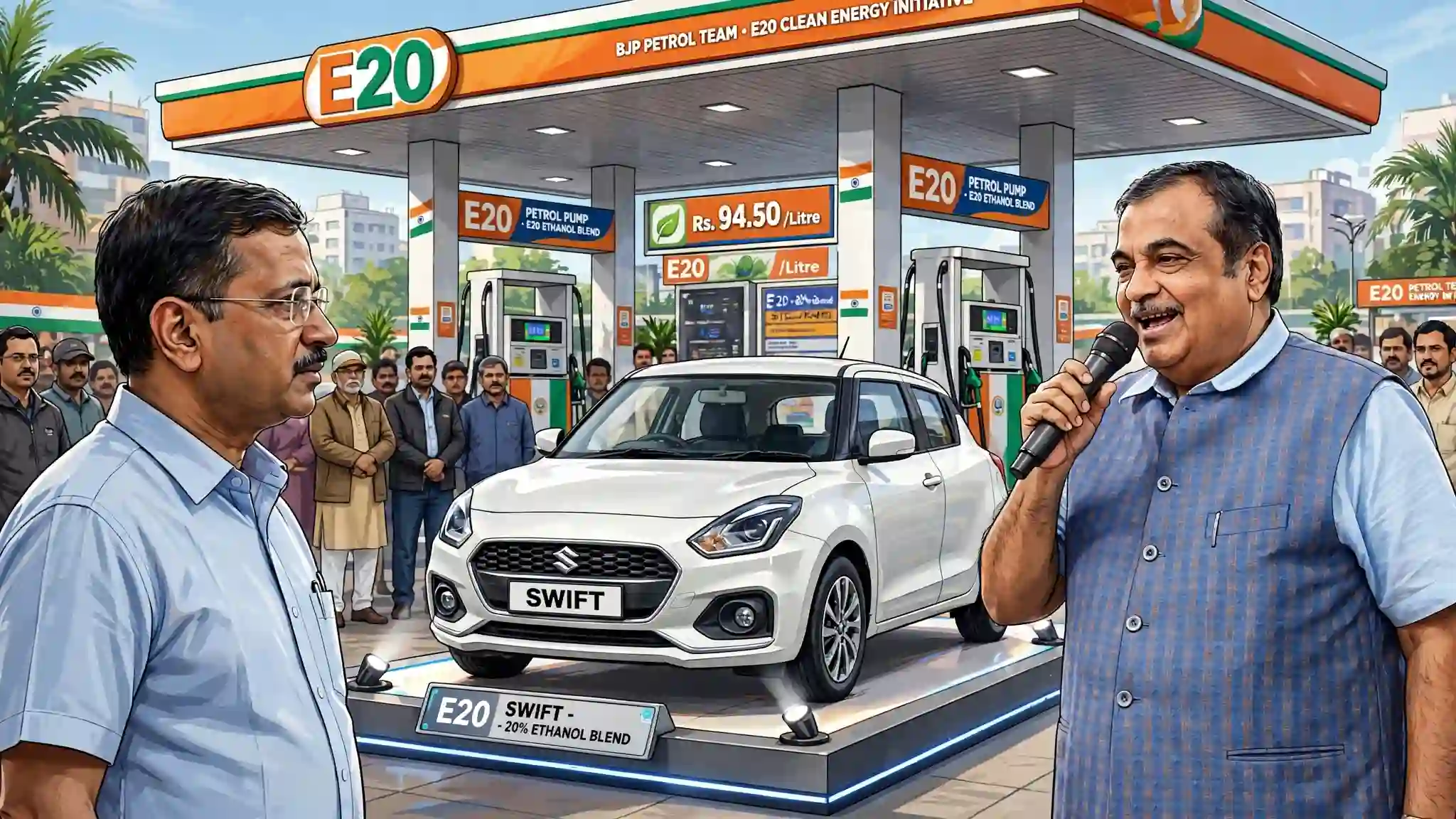 E20 Petrol पर BJP के दावे को Kejriwal ने बताया अधूरा सच | Delhi News