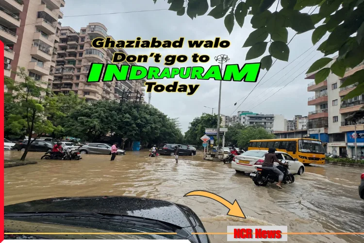 Indirapuram went to waterpuran | shipra mall waterloaded