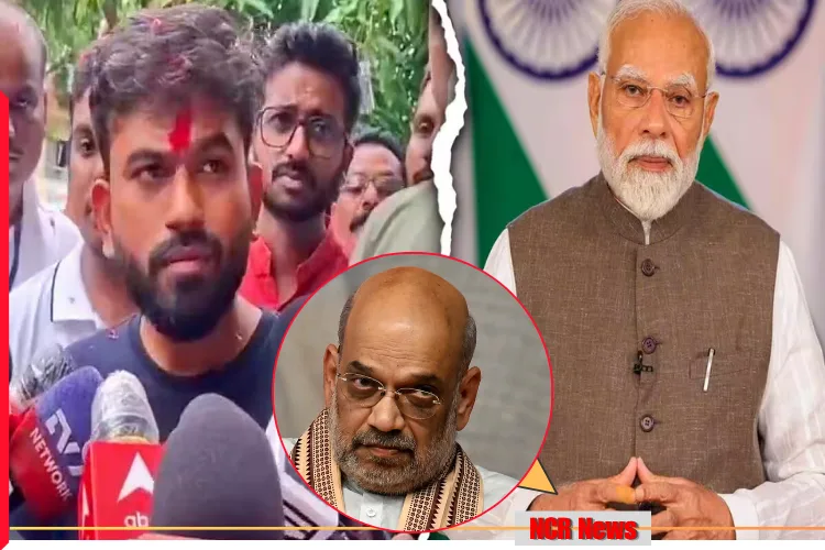 Abhijeet Dipke asking resign to Amit Shah | NO context on Jharkhand Paper leak