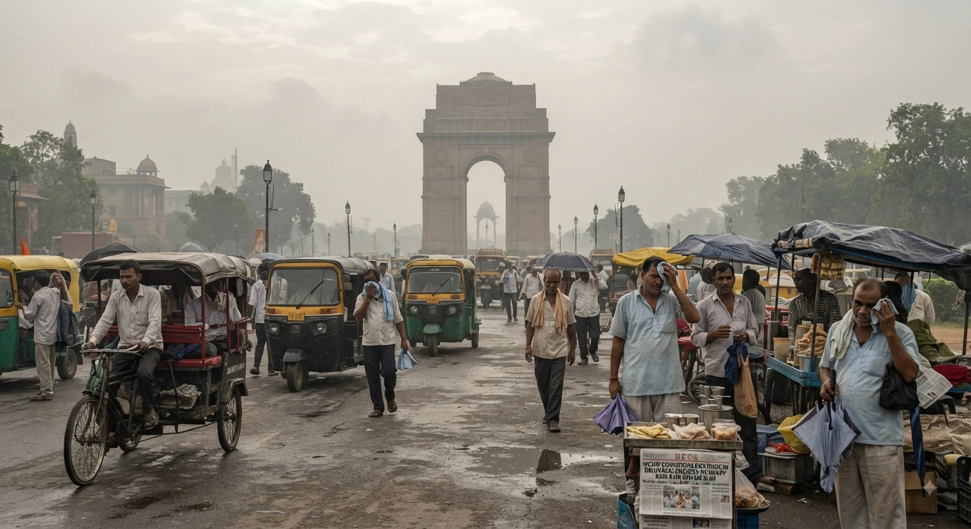 Humid conditions continue in Delhi-NCR, chances of heavy rain remain slim