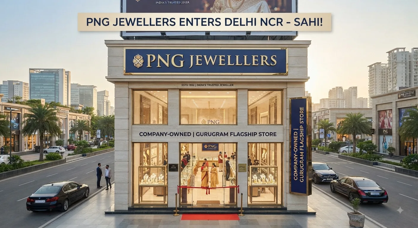 PNG Jewellers Enters Delhi NCR with New Company-Owned Store in Gurugram -