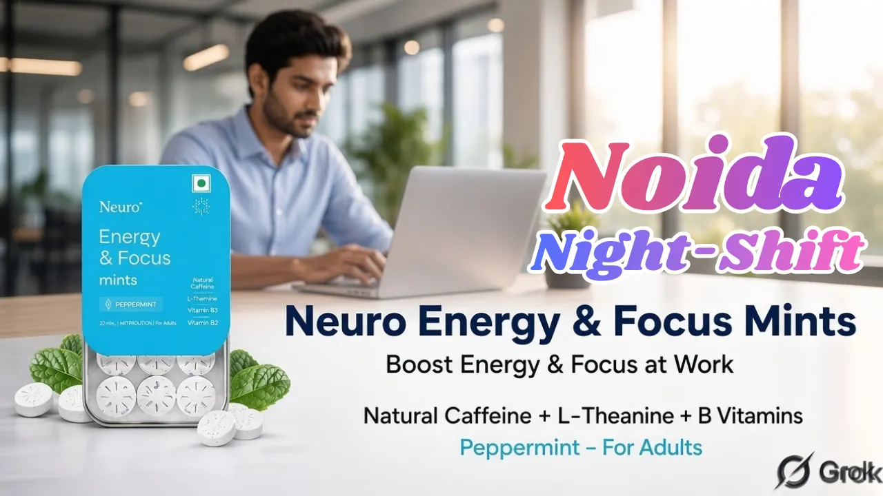Noida Night Shift Workers | NeuroGum Help Employees Stay Alert?Noida Night Shift Workers | NeuroGum Help Employees Stay Alert?